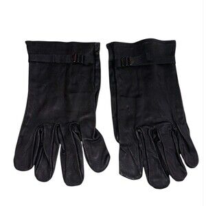 Belgian Army Military Leather Gloves D3A  ABL SAE Black Size 3 European Medium